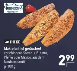 CITTI Markt FRIESENKRONE Makrelenfilet geräuchert Angebot