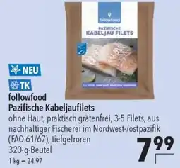 CITTI Markt followfood Pazifische Kabeljaufilets Angebot