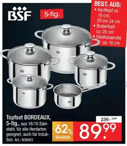 Zurbrüggen BSF Topfset BORDEAUX, 5-tlg. Angebot