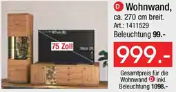 Zurbrüggen Cantus Wohnwand Angebot