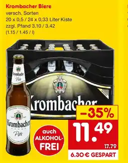 Netto Getränke Discount Krombacher Biere Angebot