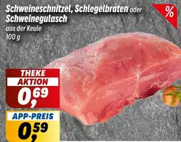 Simmel Schweineschnitzel, Schlegelbraten oder Schweinegulasch Angebot