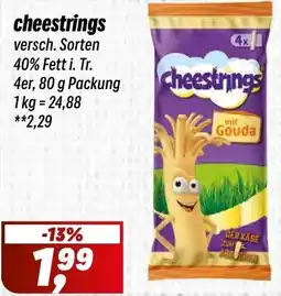 Simmel cheestrings Angebot