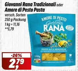 Simmel Giovanni Rana Tradizionali oder Amore di Pesto Pasta Angebot