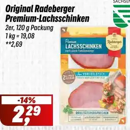 Simmel Original Radeberger Premium-Lachsschinken Angebot