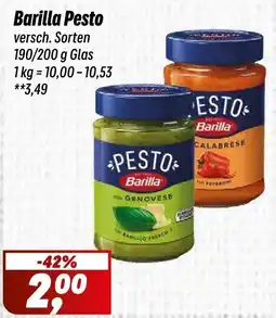 Simmel Barilla Pesto Angebot