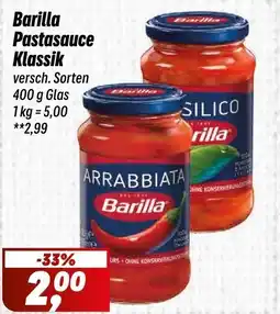 Simmel Barilla Pastasauce Klassik Angebot