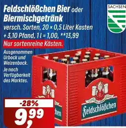 Simmel Feldschlößchen Bier oder Biermischgetränk Angebot