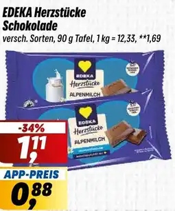 Simmel EDEKA Herzstücke Schokolade Angebot