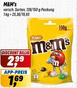Simmel M&M's Angebot