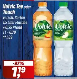 Simmel Volvic Tee oder Touch Angebot