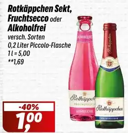 Simmel Rotkäppchen Sekt, Fruchtsecco oder Alkoholfrei Angebot