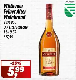 Simmel Wilthener Feiner Alter Weinbrand Angebot