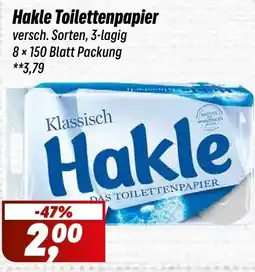 Simmel Hakle Toilettenpapier Angebot