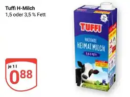 Globus Tuffi H-Milch Angebot