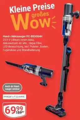 Globus Hand-/Akkusauger PC-BS3084H Angebot