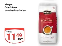 Globus Minges Café Crème Angebot