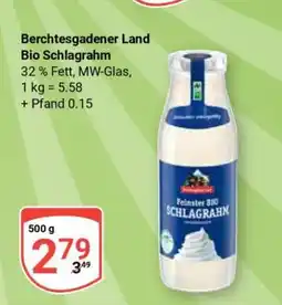 Globus Berchtesgadener Land Bio Schlagrahm Angebot