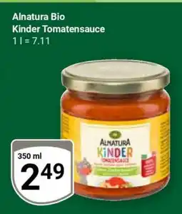 Globus Alnatura Bio Kinder Tomatensauce Angebot