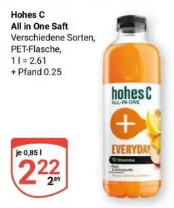 Globus Hohes C All in One Saft Angebot