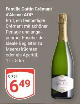 Globus Famille Cattin Crémant d'Alsace AOP Angebot