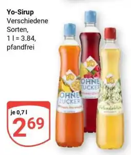 Globus Yo Sirup Angebot