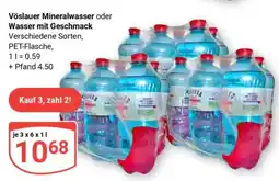 Globus Vöslauer Mineralwasser oder Wasser mit Geschmack Angebot