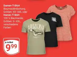 Globus Damen-T-Shirt oder Herren-T-Shirt Angebot