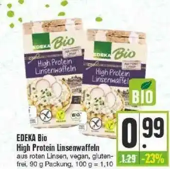 Edeka Edeka Bio High Protein Linsenwaffeln Angebot