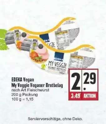 Edeka Edeka Vegan My Veggie Veganer Brotbelag Angebot