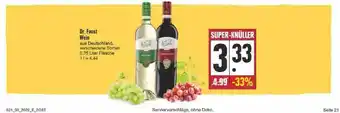 Edeka Dr. Faust Wein Angebot