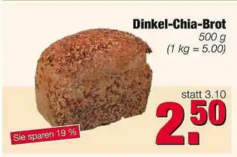 Edeka Scherer Dinkel-chia-brot Angebot