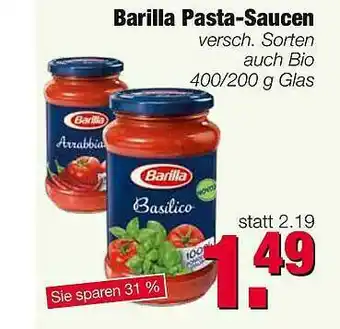 Edeka Scherer Barilla Pasta-saucen Angebot