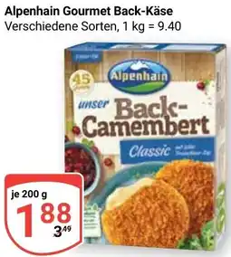 Globus Alpenhain Gourmet Back-Käse Angebot