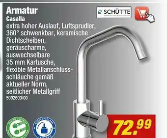 Poco Armatur Casalla Schütte Angebot