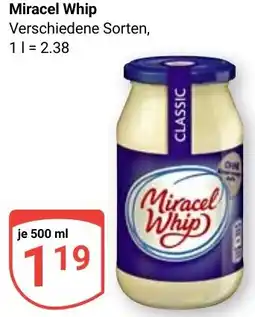 Globus Miracel Whip Angebot
