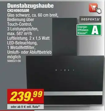 Poco Dunstabzugshaube Ch24060sam Respekta Angebot