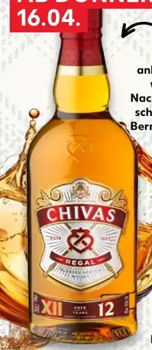 Kaufland Chivas Regal Blended Scotch Whisky 12 Jahre Angebot