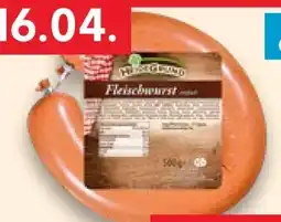 Kaufland HeideGrund Fleischwurst Angebot