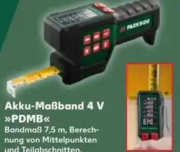 Kaufland Parkside Akku-Maßband PDMB Angebot