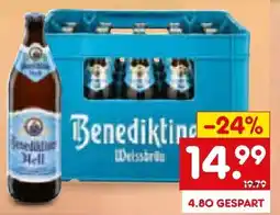 Netto Marken-Discount Benediktiner Weissbier Hell Angebot