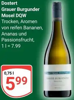 Globus Dostert Grauer Burgunder Mosel DQW Angebot