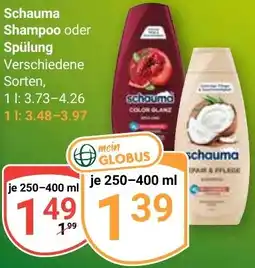 Globus Schauma Shampoo oder Spülung Angebot