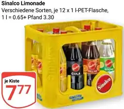 Globus Sinalco Limonade Angebot