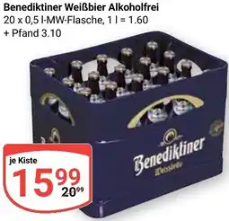 Globus Benediktiner Weißbier Alkoholfrei Angebot