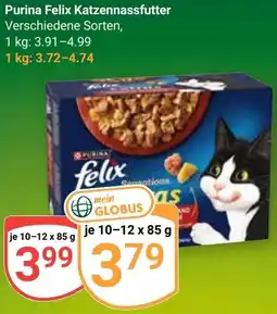 Globus Purina Felix Katzennassfutter Angebot
