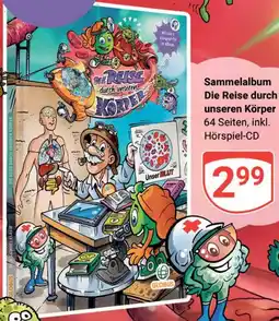 Globus Sammelalbum Die Reise durch unseren Körper Angebot
