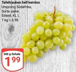 Globus Tafeltrauben hell kernlos Angebot