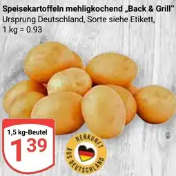 Globus Speisekartoffeln mehligkochend ,,Back & Grill" Angebot