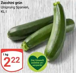 Globus Zucchini grün Angebot